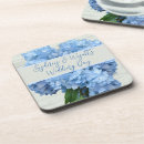 Search for blue flower coasters Garden