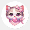 Search for bubblegum pink stickers Girly