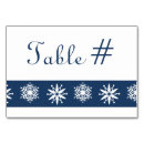 Search for snowflake table cards Winter