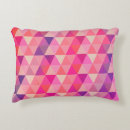 Search for purple geometric cushions Triangles