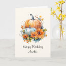 Search for autumn flowers birthday cards Leaves
