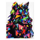 Search for abstract wolf art Geometric