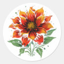 Search for funny flower stickers Trendy