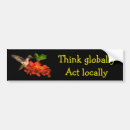 Search for act bumper stickers Global warming