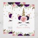 Search for the black unicorn invitations Party