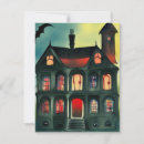 Search for haunted house halloween cards Spooky