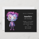Search for frankenstein birthday invitations Spooky