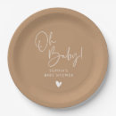 Search for boho baby shower plates Cute