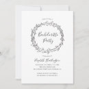 Search for black hens party invitations Simple