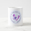 Search for key to happiness mugs Butterfly