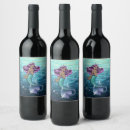 Search for a mermaid wine labels Ocean