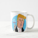 Search for trump caricature mugs Donald