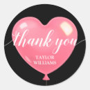 Search for thank you balloon stickers Elegant