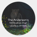 Search for animal address stickers Cat