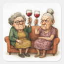 Search for lady in red stickers Watercolor
