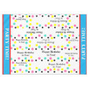 Search for happy birthday tablecloths Pattern