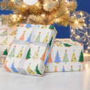 Search for green tree wrapping paper Red and green