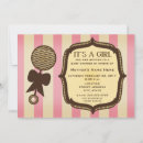 Search for baby girl shower invitations It's a girl