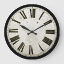 Search for vintage old time clocks Roman numerals