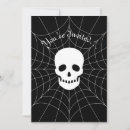 Search for spiderweb halloween invitations White
