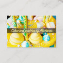 Search for cupcake standard business cards Pastry