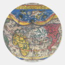 Search for vintage world map stickers Atlas