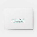 Search for emerald green envelopes Elegant