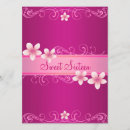 Search for frangipani flower birthday invitations For her