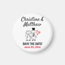 Search for cartoon bride and groom save the dates Couple