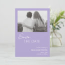 Search for lavender save the dates Contemporary