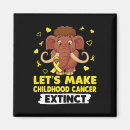 Search for extinct magnets Childhood