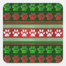 Search for green paw print stickers Red