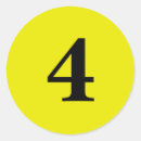 Search for 4 stickers Number