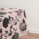 Search for pink and black tablecloths Floral