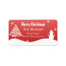 Search for feliz navidad return address labels Merry christmas