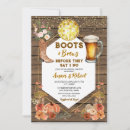 Search for western bridal shower invitations Wood