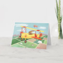 Search for pilot birthday cards Biplane