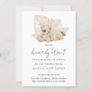 Search for we can bearly wait baby shower invitations Boho