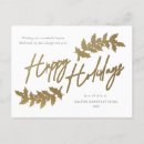 Search for business holiday postcards Typography