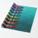 Search for rainbow baby shower wrapping paper Colorful