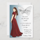 Search for fashion show invitations Model
