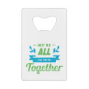 Search for credit card bottle openers Blue