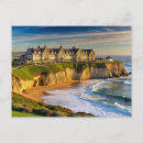 Search for half moon postcards Pacific ocean