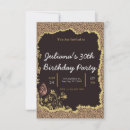Search for animal print birthday invitations Safari