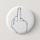 Search for middle finger badges Funny