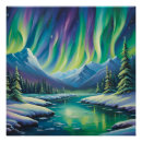 Search for northern lights posters Landscape