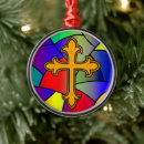 Search for easter cross christmas tree decorations Religious