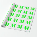 Search for green and white wrapping paper Birthday