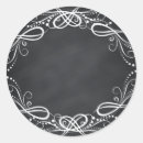 Search for vintage chalkboard wedding stickers Floral