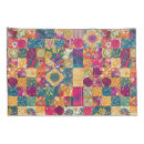 Search for pink orange pillowcases Bohemian